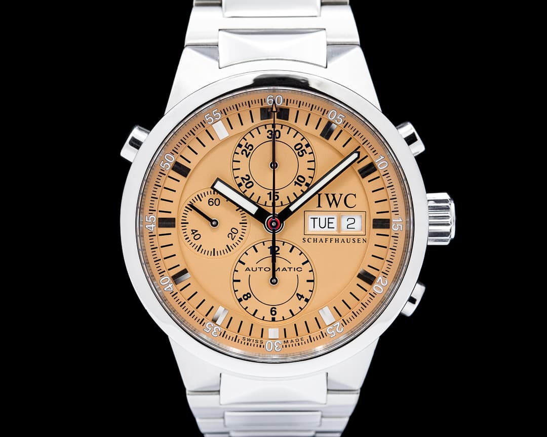 IWC IW371513 GST Rattrapante Chronograph SS Salmon Dial
