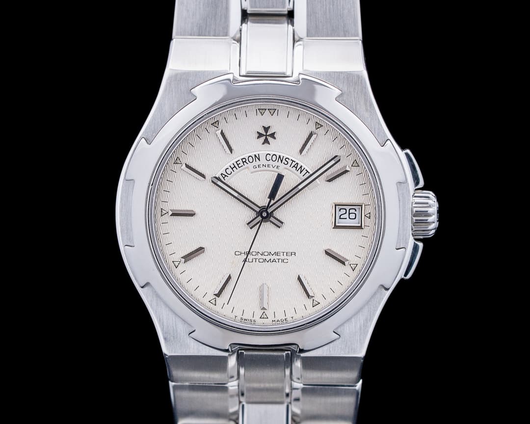 Vacheron Constantin 42042 Overseas Chronometer SS Silver Dial