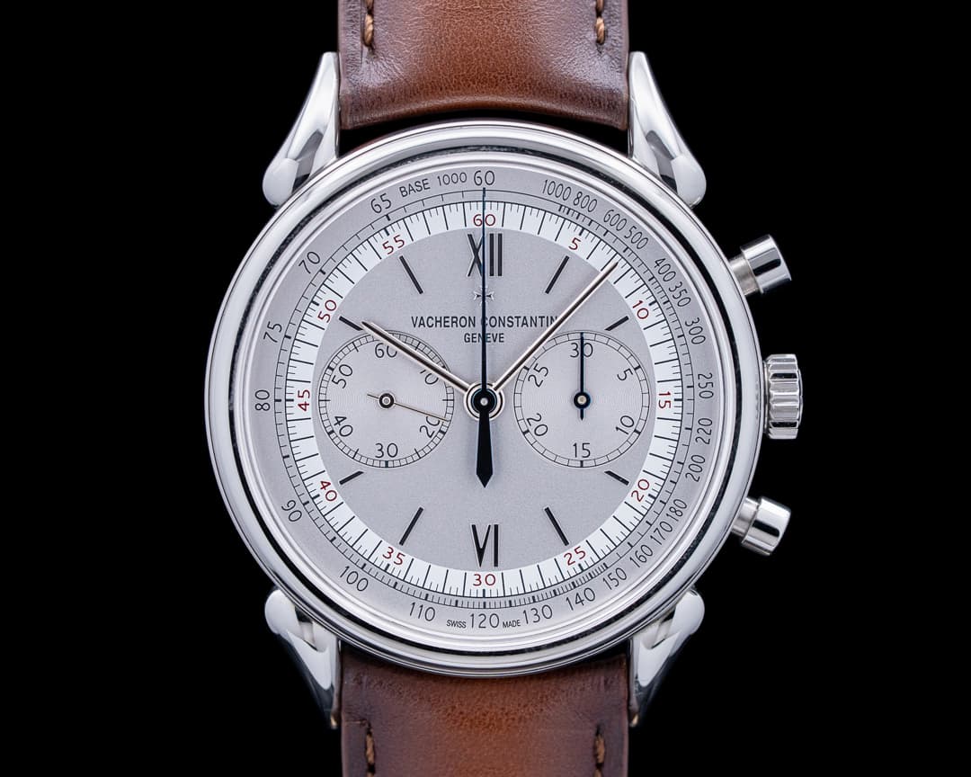 Image of Vacheron Constantin 5000H Historiques Cornes de Vache 1955 SS Silver Dial