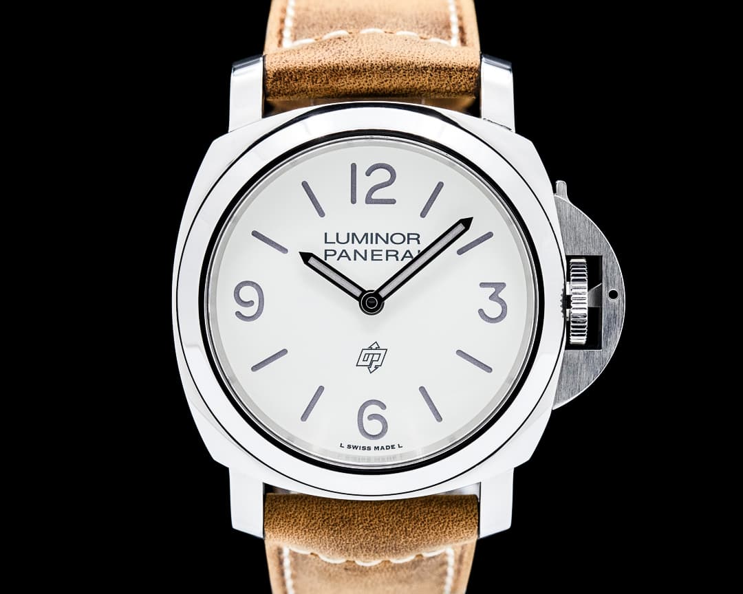 Image of Panerai PAM01087 Luminor Base Logo SS White Dial 2026