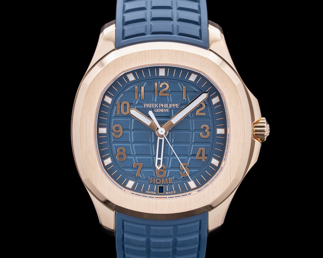 Patek Philippe 5269R Aquanaut Travel Time 18K Rose Gold Blue Dial