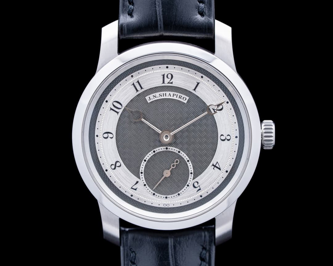 Image of J.N. Shapiro 477 Infinity Pure SS Zirconium Gray Dial 2026 LIMITED