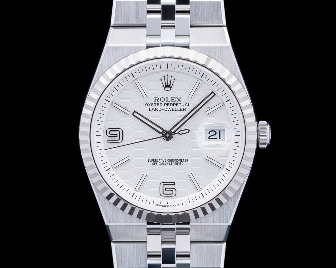 Rolex 127334 Land-Dweller 40MM SS White Dial 2026