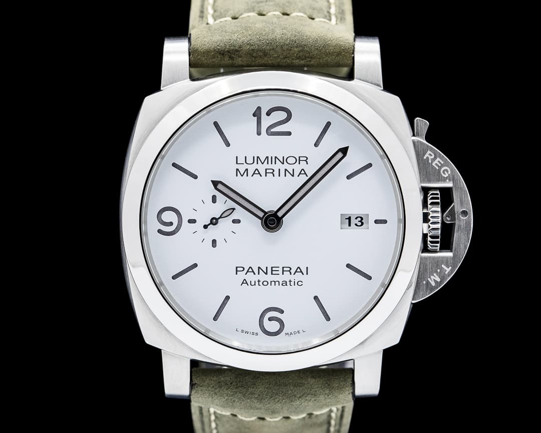 Image of Panerai PAM01314 Luminor Marina SS White Dial
