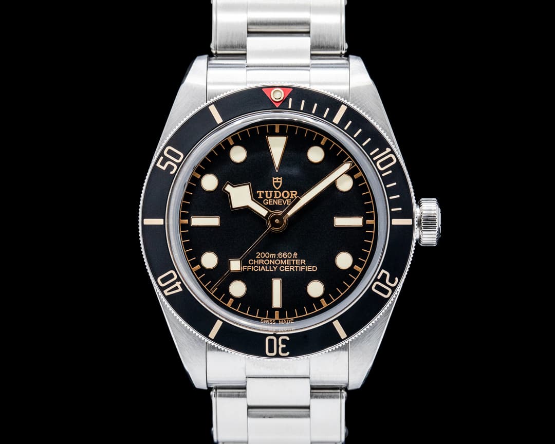 Image of Tudor 79030N Black Bay 58 SS Black Dial
