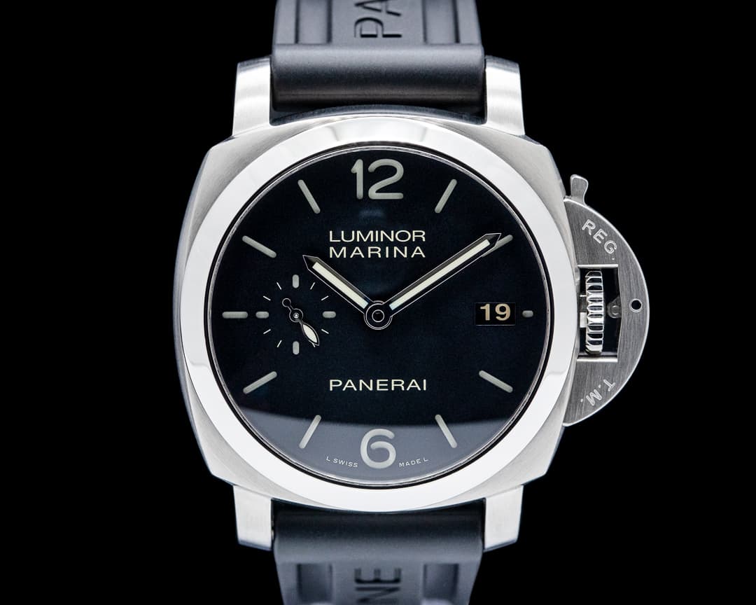 Panerai PAM00392 Luminor Marina 1950 3 Days Automatic SS Black Dial