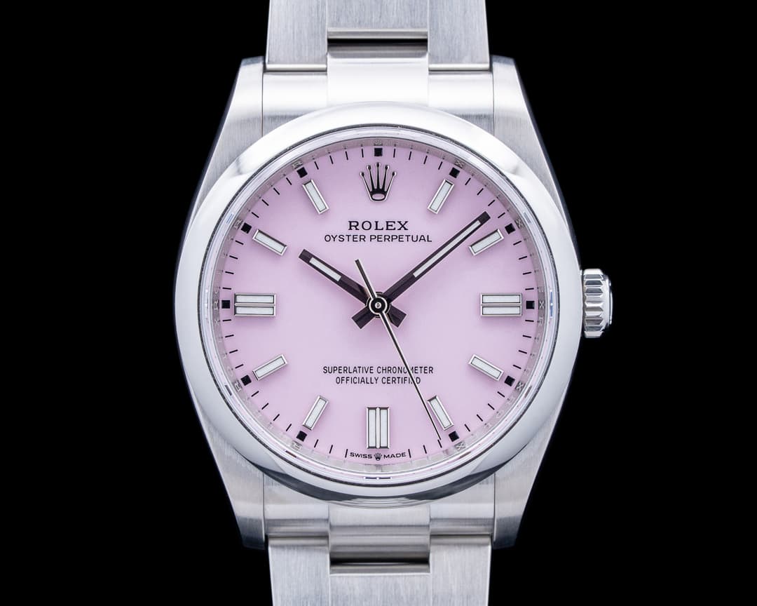 Image of Rolex 126000 Oyster Perpetual SS Pink Dial 2026