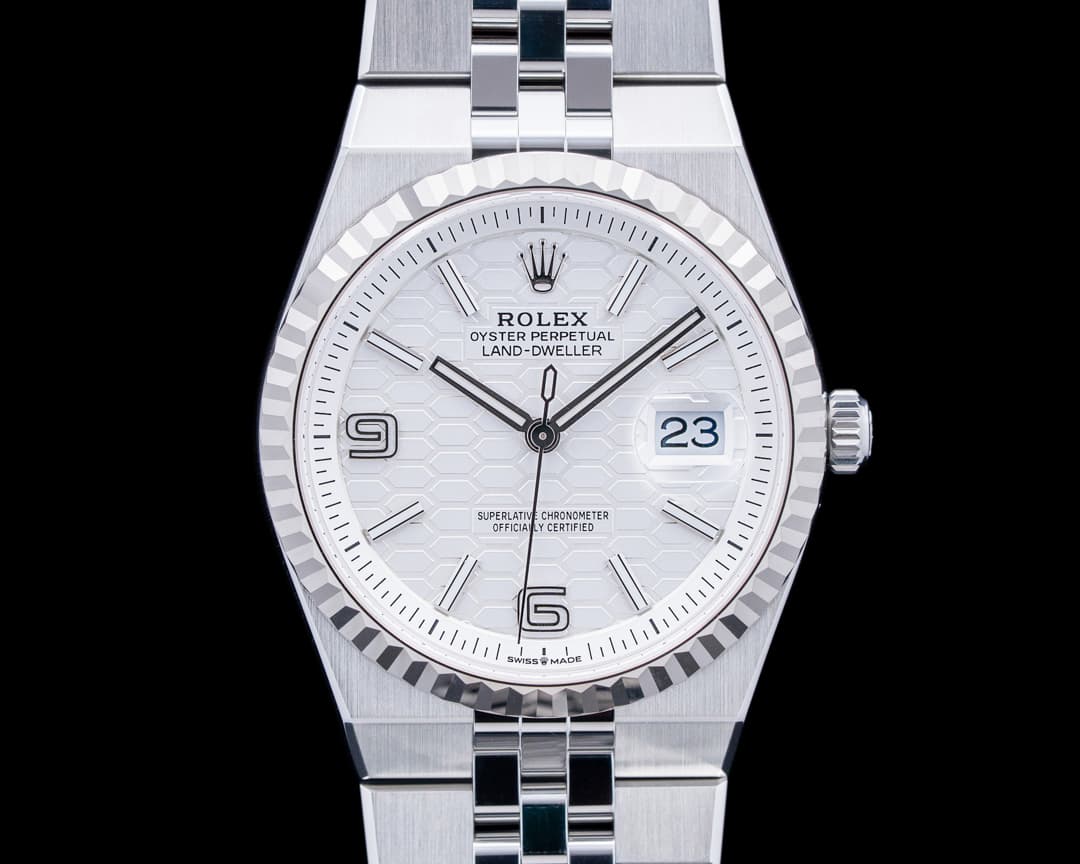 Image of Rolex 127234 Land-Dweller 36MM SS White Dial 2026