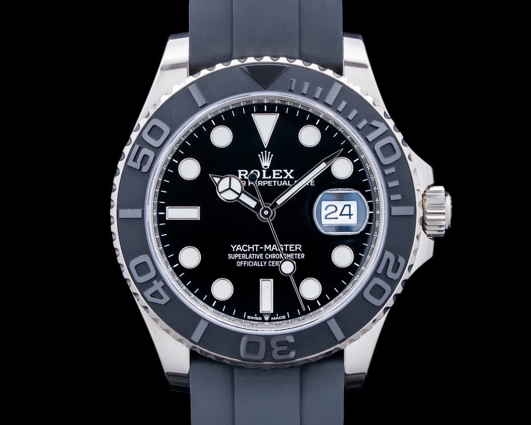 Image of Rolex 226659 Yacht-Master 18K White Gold Black Dial