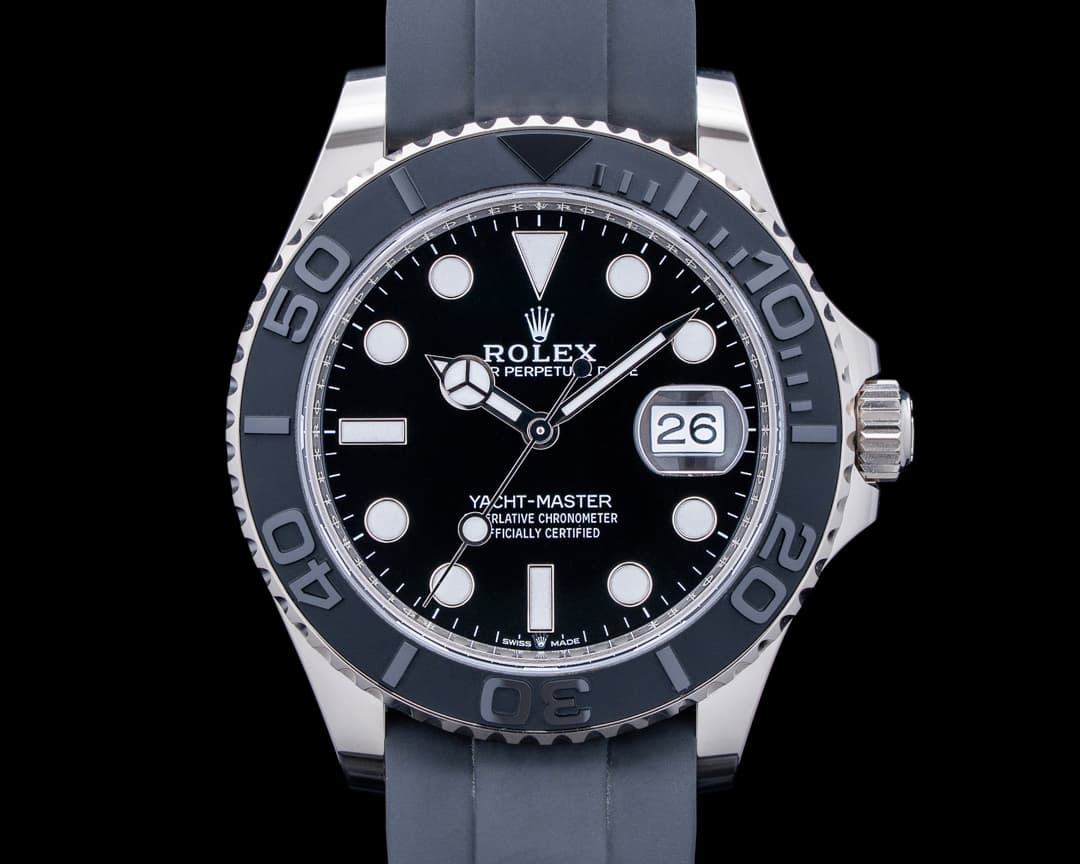 Image of Rolex 226659 Yacht-Master 42MM 18K White Gold Black Dial