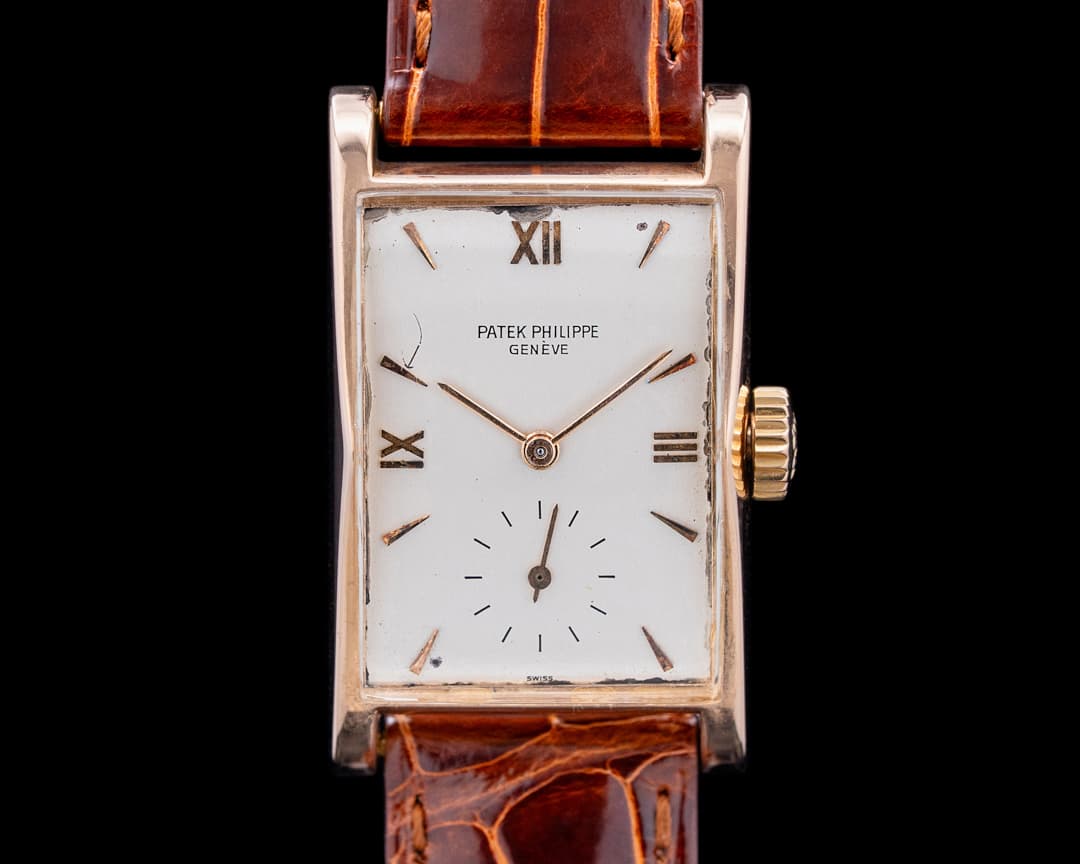 Patek Philippe 1588 Pagoda 18K Rose Gold Silver Dial