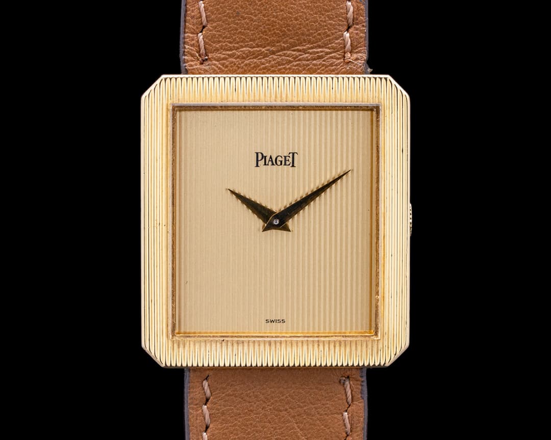 Piaget 91542 Protocole Manual Wind 18K Yellow Gold Champagne Dial