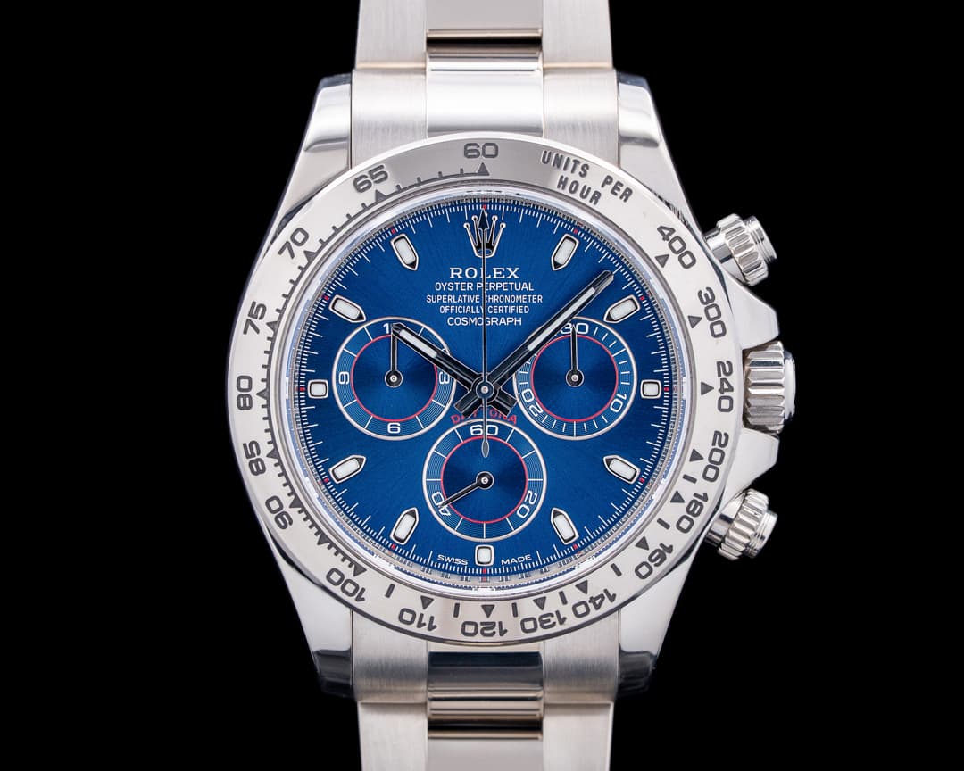 Image of Rolex 116509 Daytona 18K White Gold Blue Dial