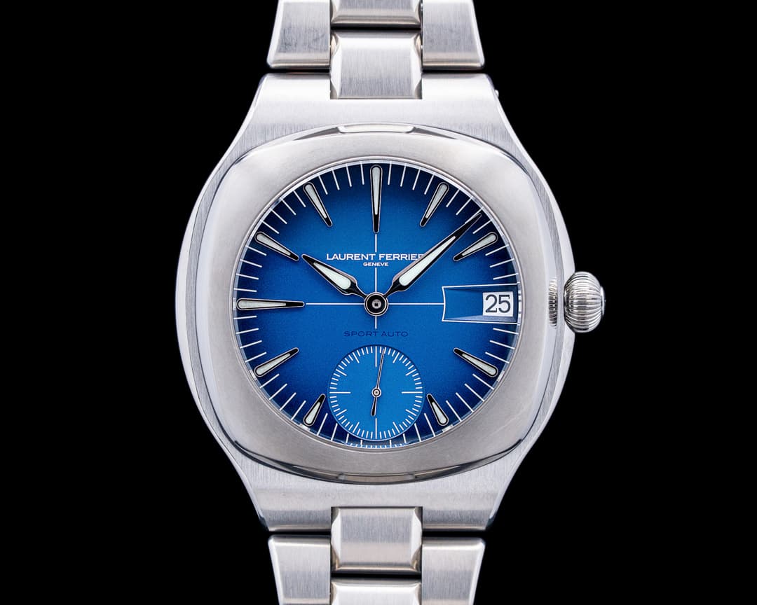 Image of Laurent Ferrier LCF040.T1.C1GC5 Sport Auto Titanium Blue Dial 2026