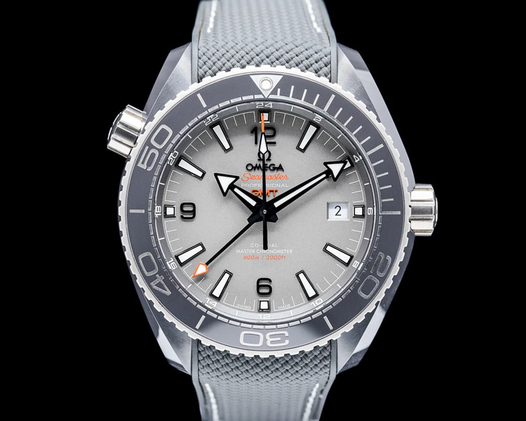 Image of Omega Seamaster Planet Ocean "Dark Gray" Ceramic Gray Dial