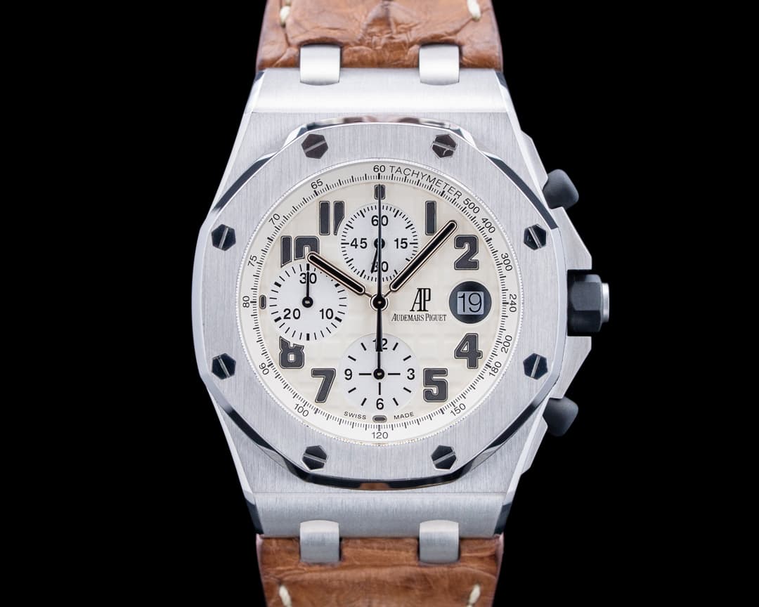 Audemars Piguet 26170ST Royal Oak Offshore Safari SS Ivory Dial