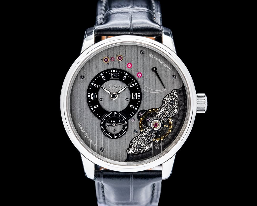 Image of Glashutte Original PanoInverse XL SS Gray Dial