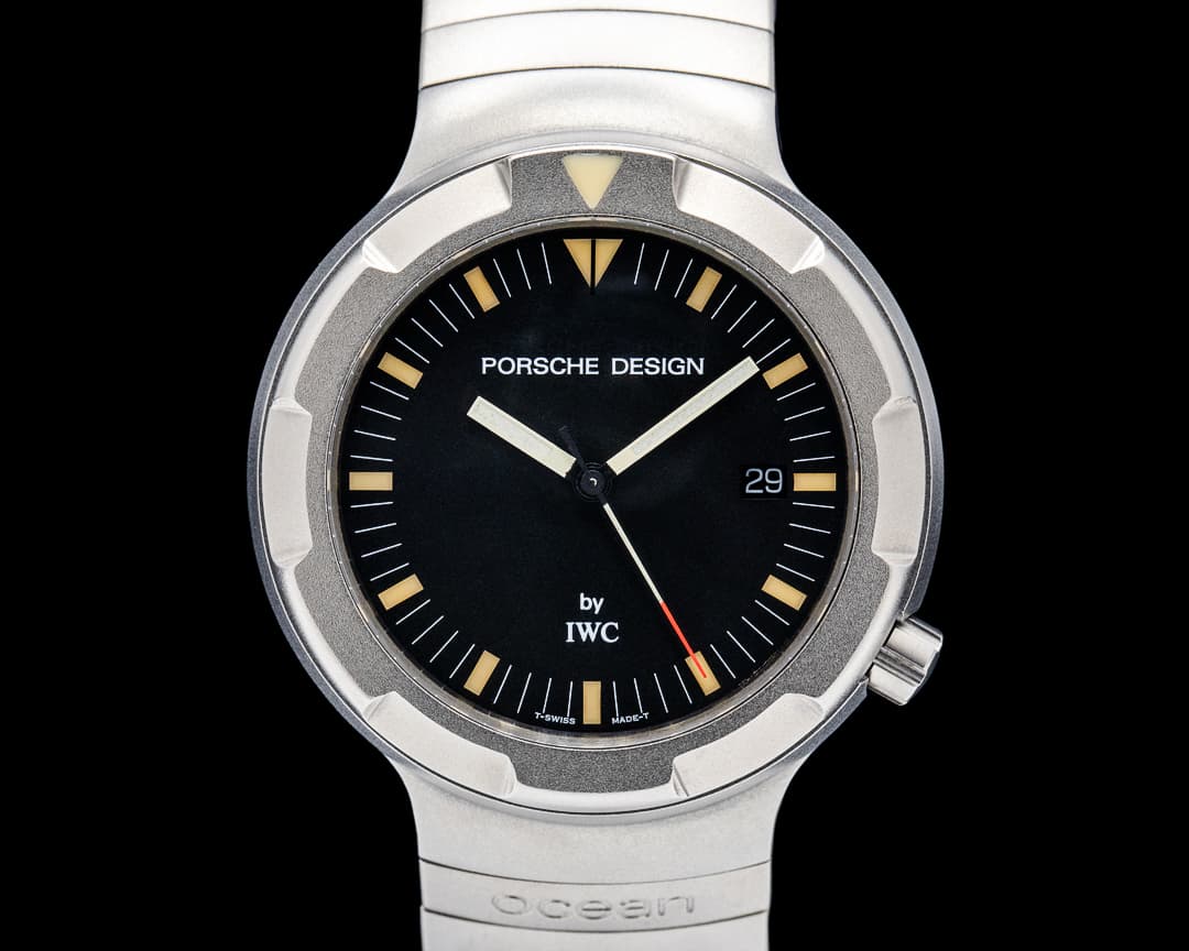 Image of IWC IW3524 Porsche Design Ocean 2000 Titanium Black Dial