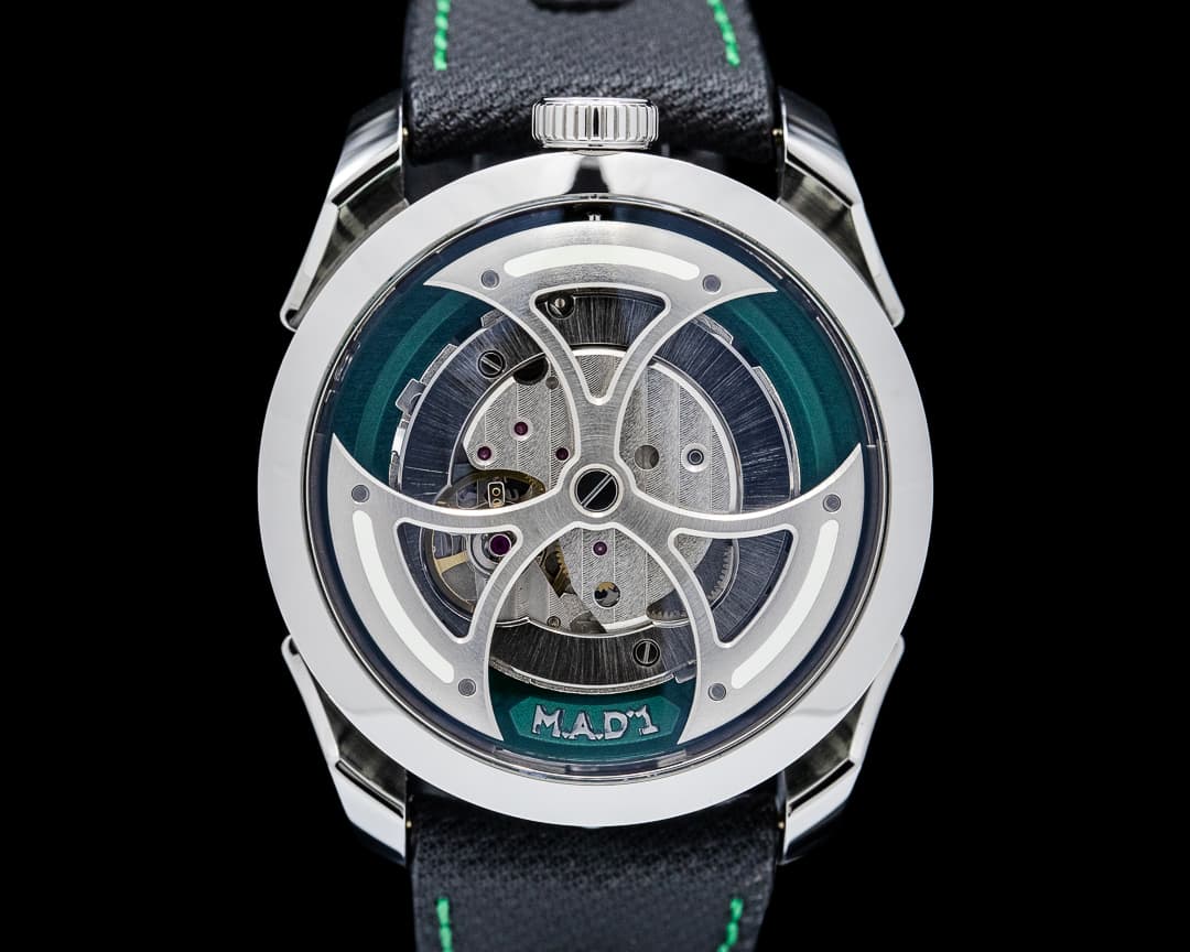 Image of MB&F M.A.D. 1S SS Green Dial