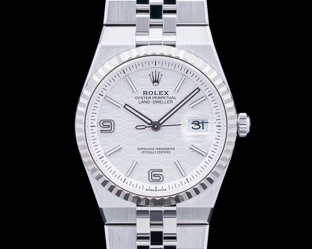 Image of Rolex 127234 Land-Dweller 36MM SS White Dial 2026