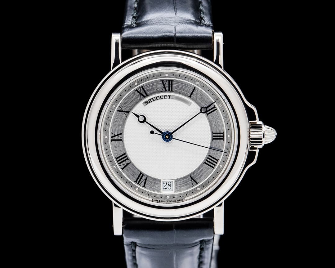 Image of Breguet 3400BB/12/996 Marine 18K White Gold Silver Dial