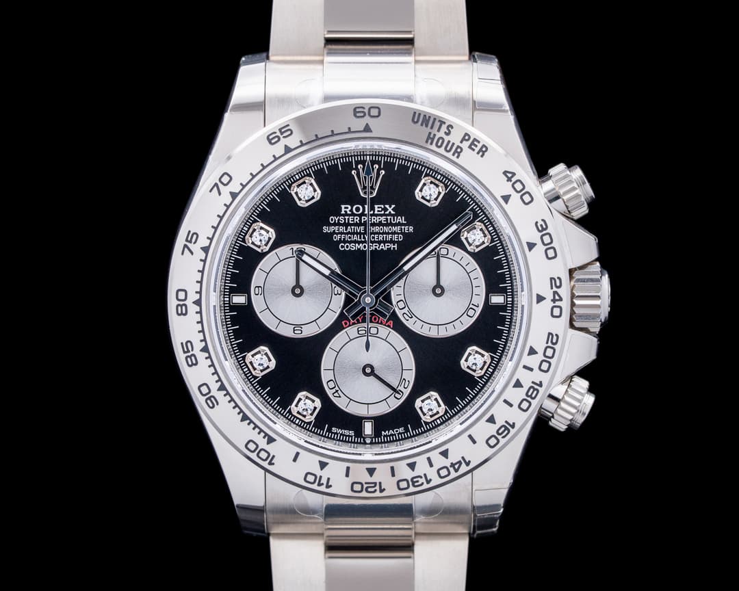 Image of Rolex 126509 Daytona 18K White Gold Black Diamond Dial 2026 UNWORN
