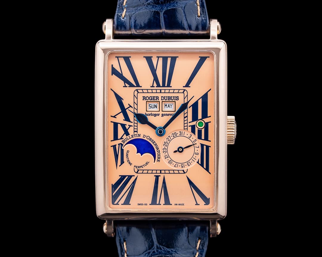 Roger Dubuis Much More Perpetual Calendar 18K Rose Gold Salmon Dial LIMITED