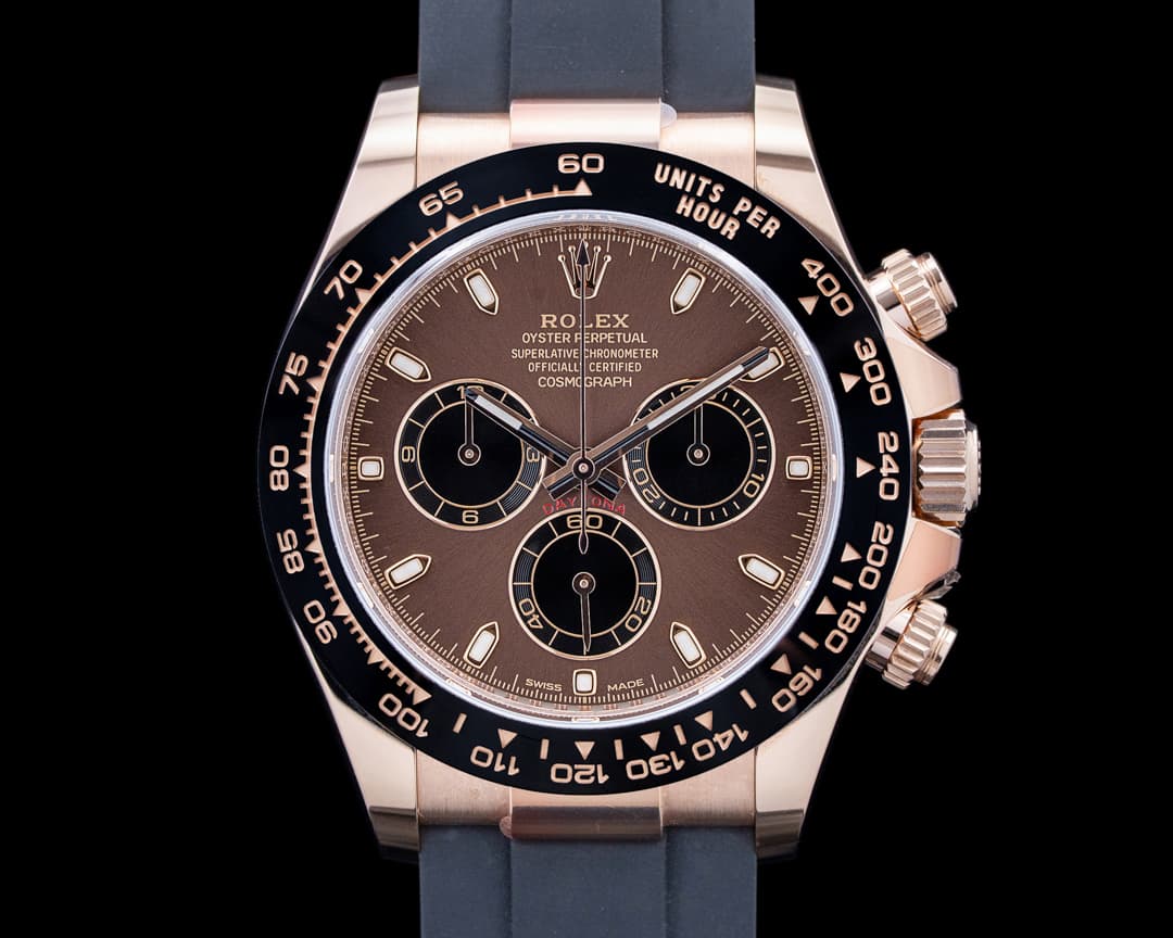 Image of Rolex 116515LN Daytona Ceramic 18K Everose Brown Dial