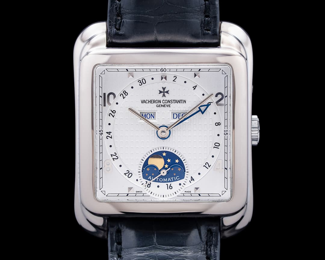 Vacheron Constantin 47300 Historiques Toledo 1952 18K White Gold Silver Dial