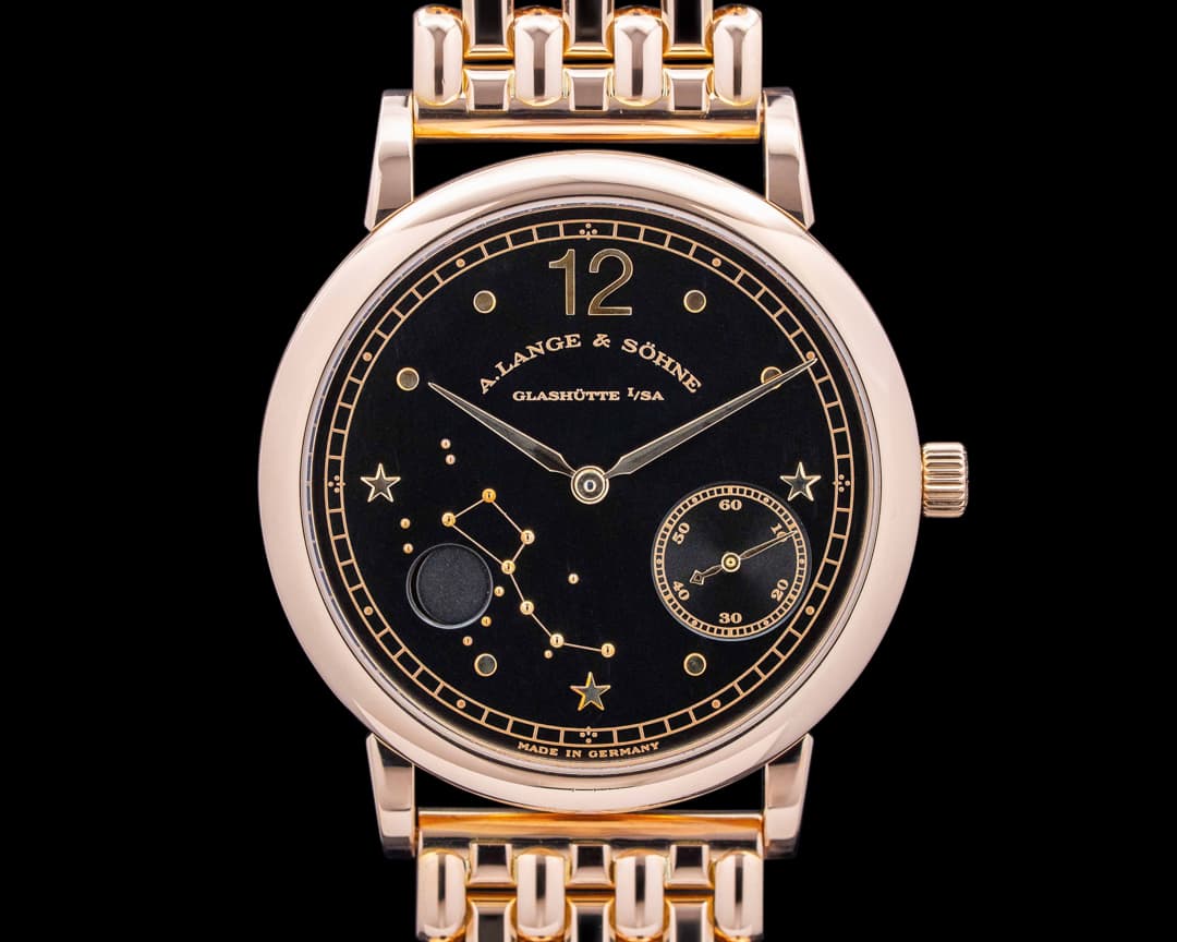 Image of A. Lange & Söhne 231.031 1815 Moonphase Hommage to Emil Lange 18K RG WELLENDORFF