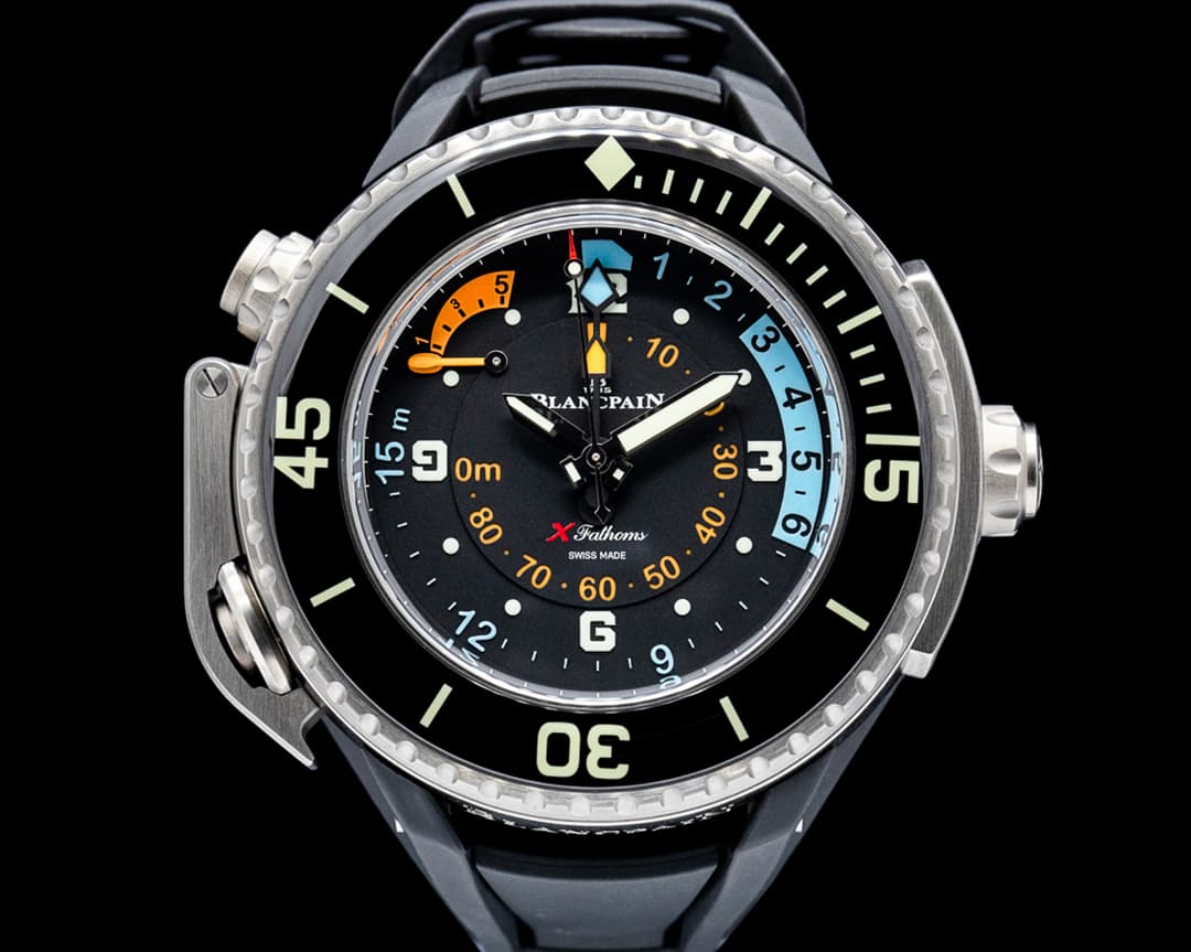 Image of Blancpain 5018 Fifty Fathoms X Fathoms Titanium Black Dial LIMITED