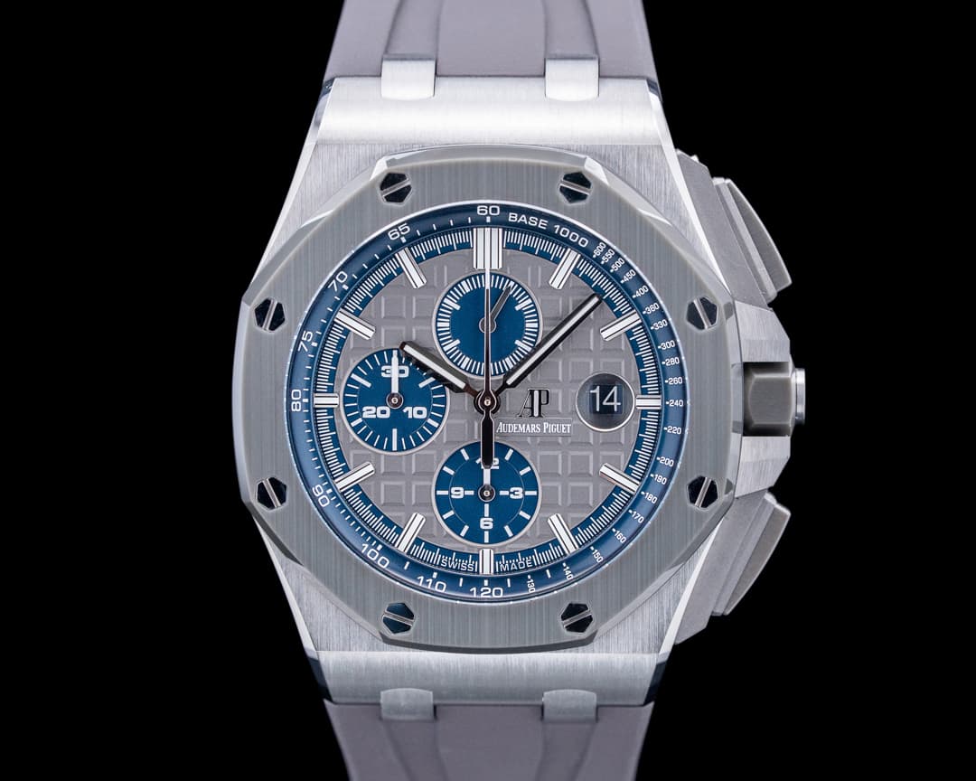 Image of Audemars Piguet 26400IO Royal Oak Offshore Chronograph Titanium Gray Dial