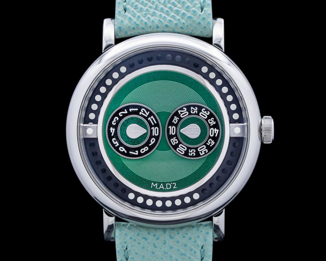 Image of MB&F M.A.D 2 SS Green Dial