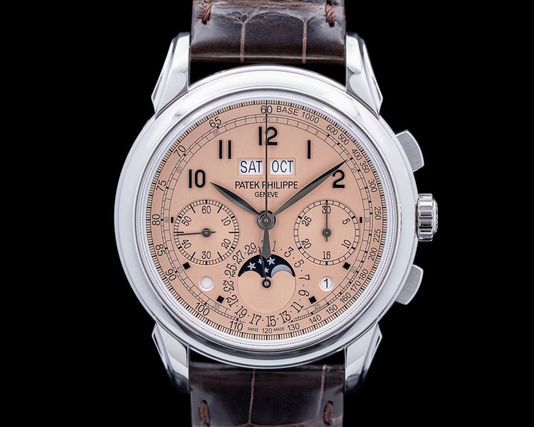 Image of Patek Philippe 5270P Perpetual Calendar Platinum Salmon Dial UNWORN