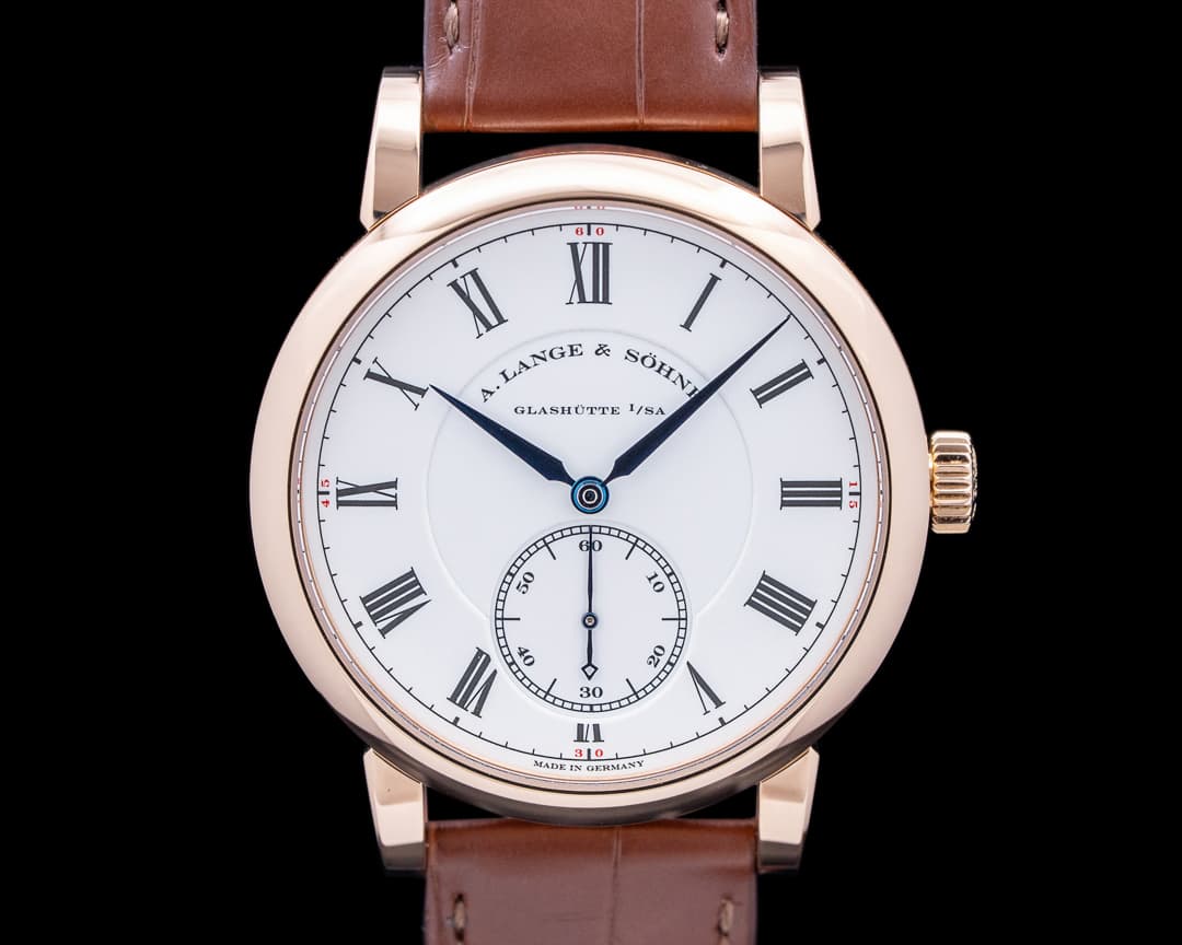 Image of A. Lange and Sohne 260.032 Richard Lange Pour le Merite 18K RG White Dial LIMITED