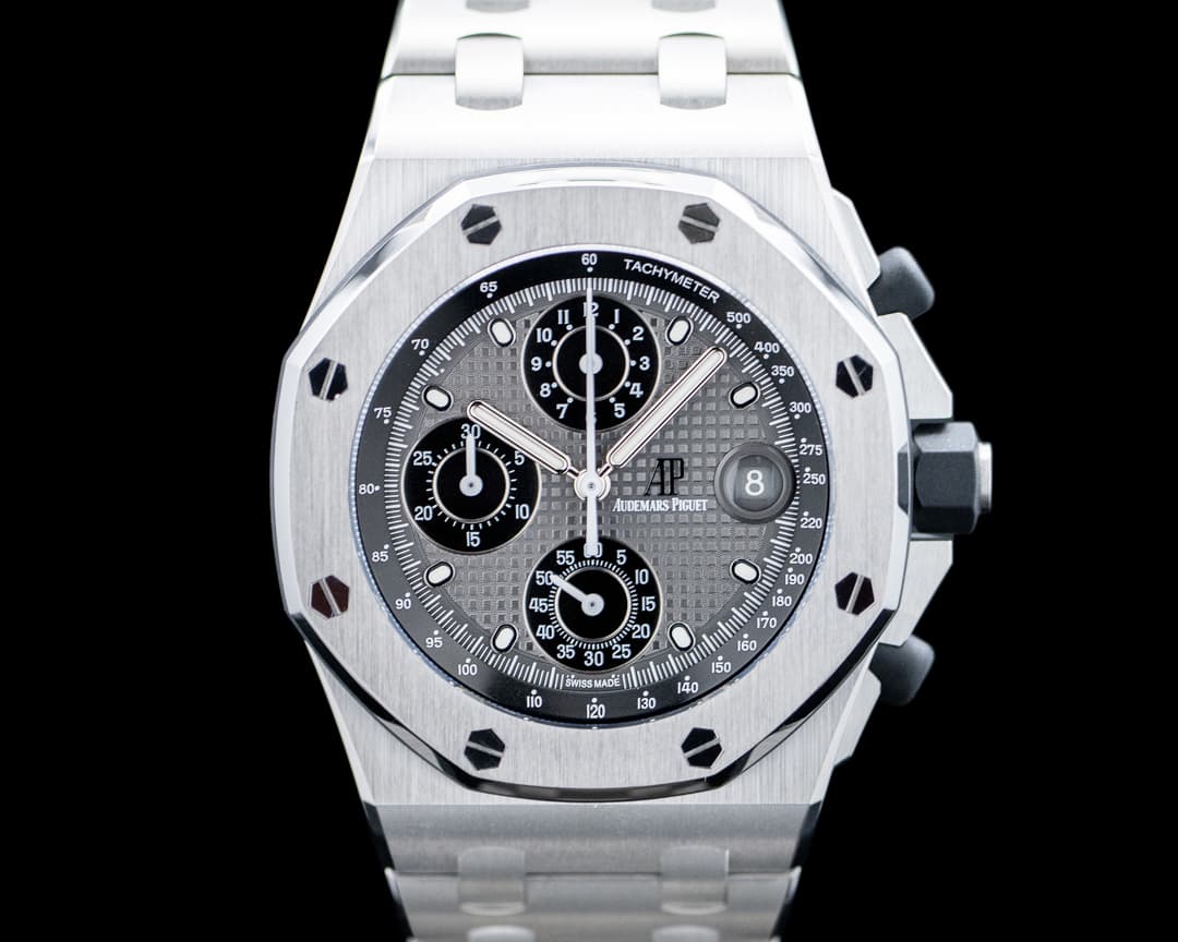Image of Audemars Piguet 26238TI Royal Oak Offshore Chronograph Titanium Gray Dial