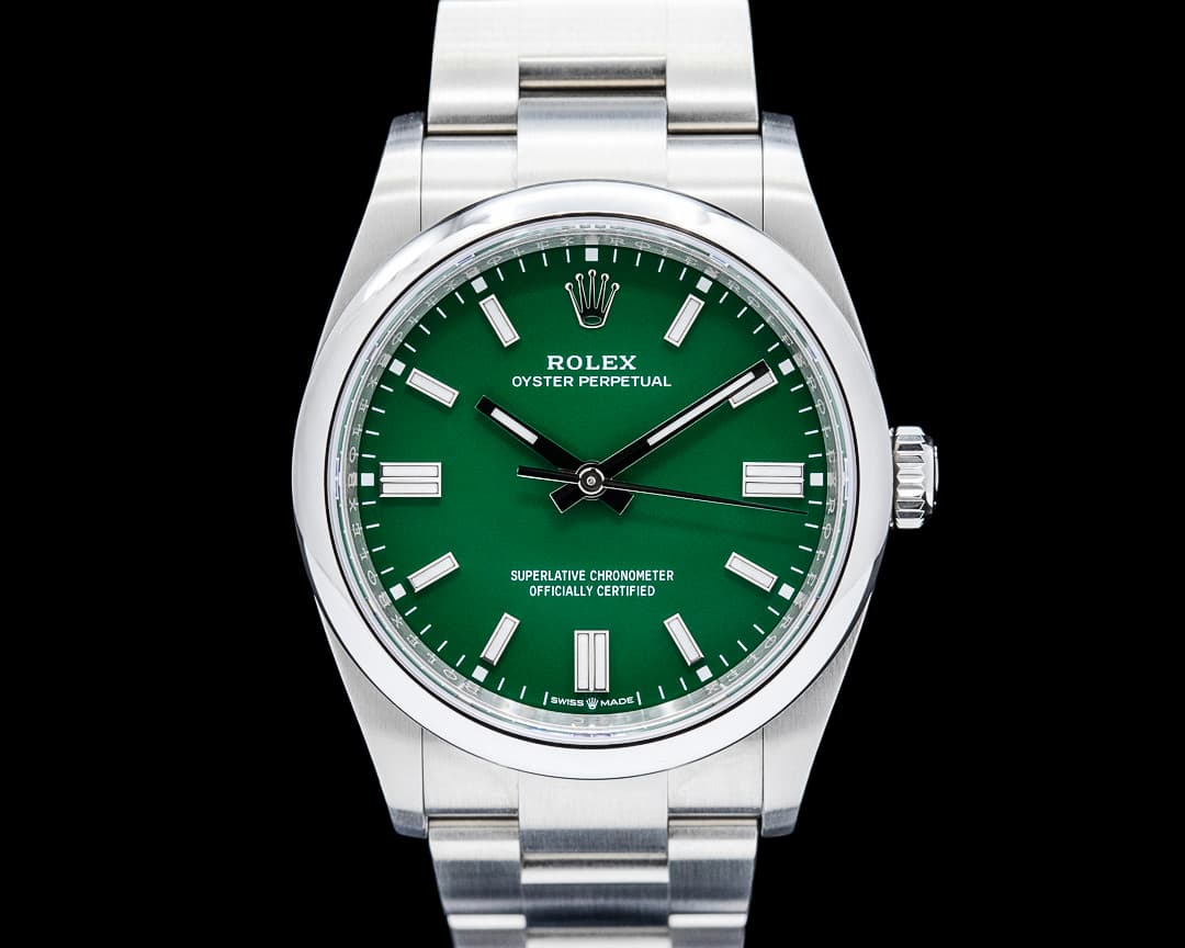 Image of Rolex 126000 Oyster Perpetual 36 SS Green Dial 2026
