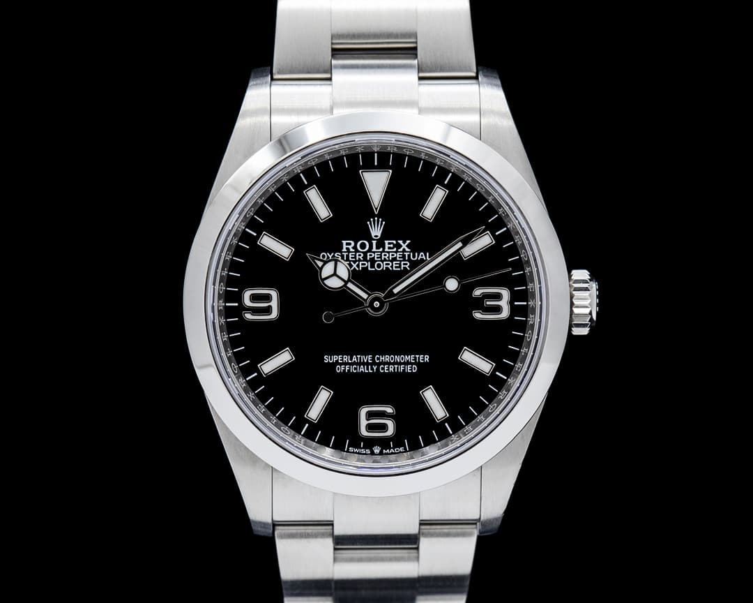 Image of Rolex 124270 Explorer 36MM SS Black Dial 2025