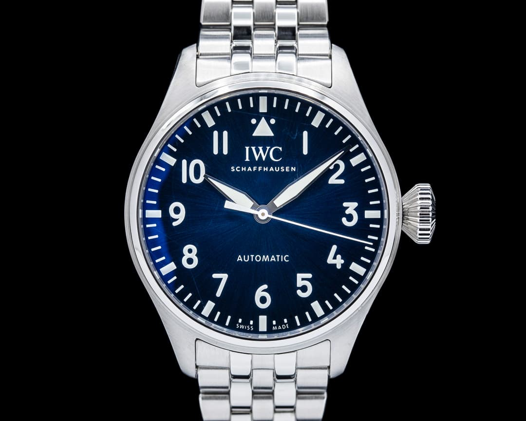 Image of IWC IW329304 Big Pilot's Watch 43 SS Blue Dial