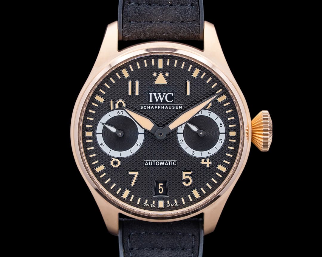 Image of IWC IW501201 Big Pilot's Watch AMG G 63 18K Rose Gold Black Dial