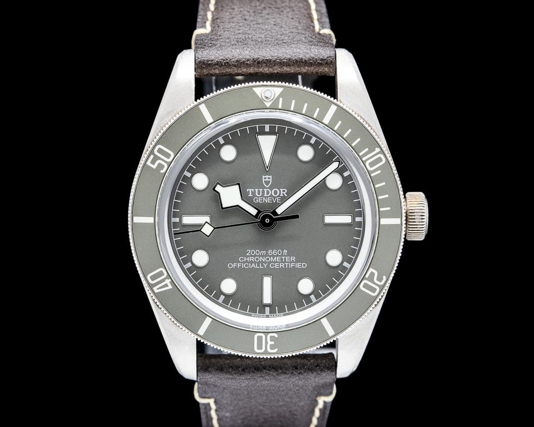 Image of Tudor 79010SG Black Bay Fifty-Eight 925 Silver Taupe Dial