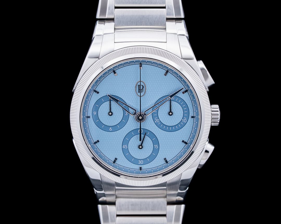 Image of Parmigiani Tonda PF Chronograph SS Mineral Blue Dial 2025