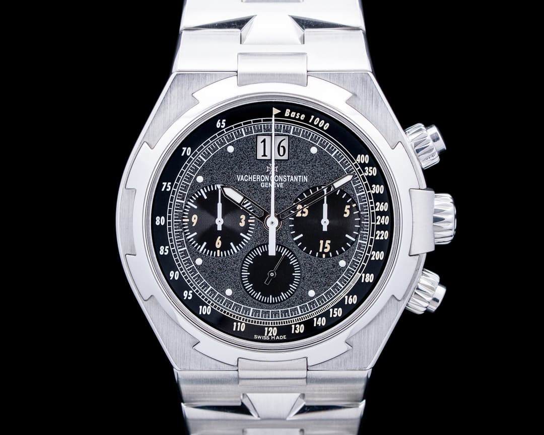 Image of Vacheron Constantin Overseas Chronograph Chrono Defi Mer SS Black Dial LIMITED