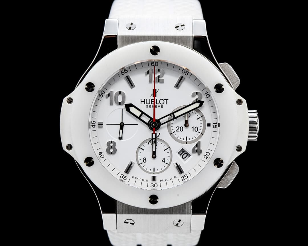 Image of Hublot Big Bang St. Moritz SS White Dial