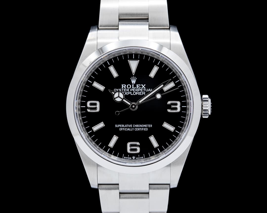 Rolex 124270 Explorer 36MM SS Black Dial
