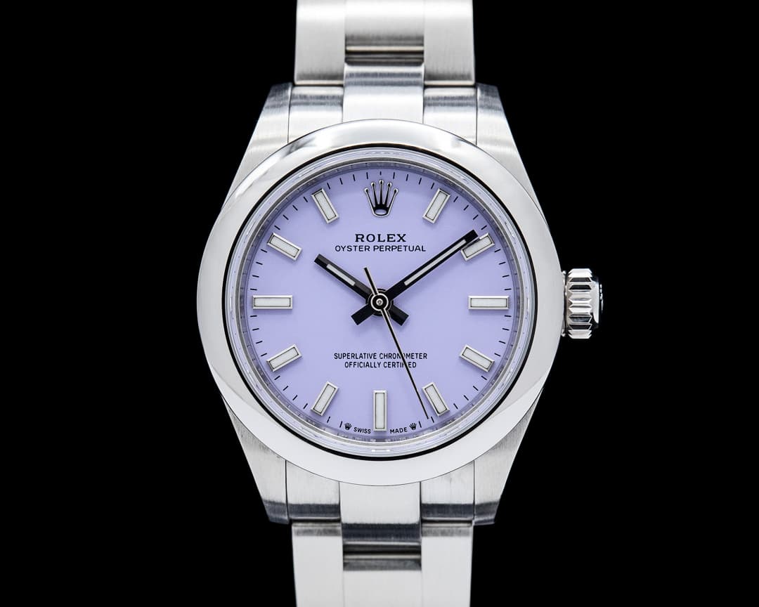 Image of Rolex 276200 Oyster Perpetual 28 SS Lavender Dial 2025