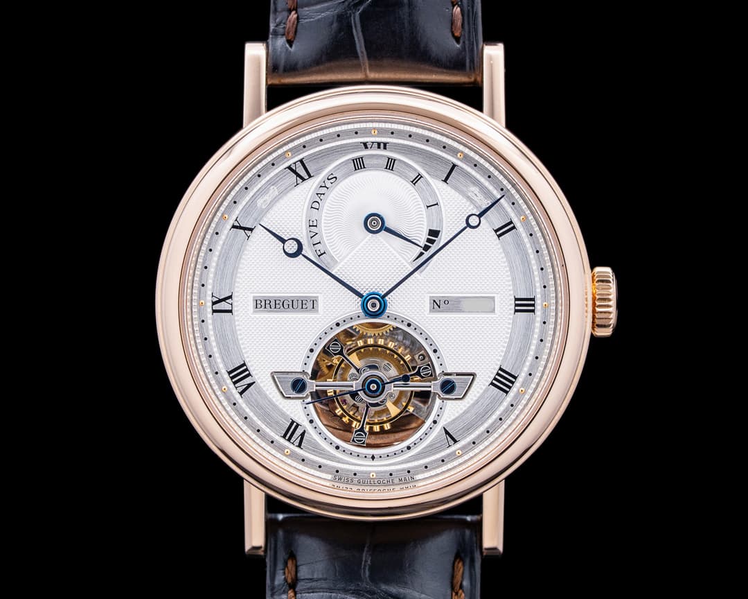 Breguet 5317BR Classique Tourbillon 18K Rose Gold Silver Dial