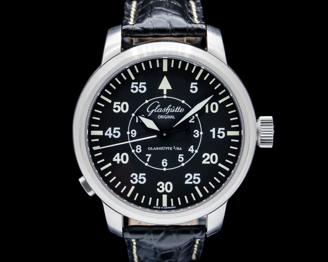 Glashutte Original Original Senator Navigator SS Black Dial