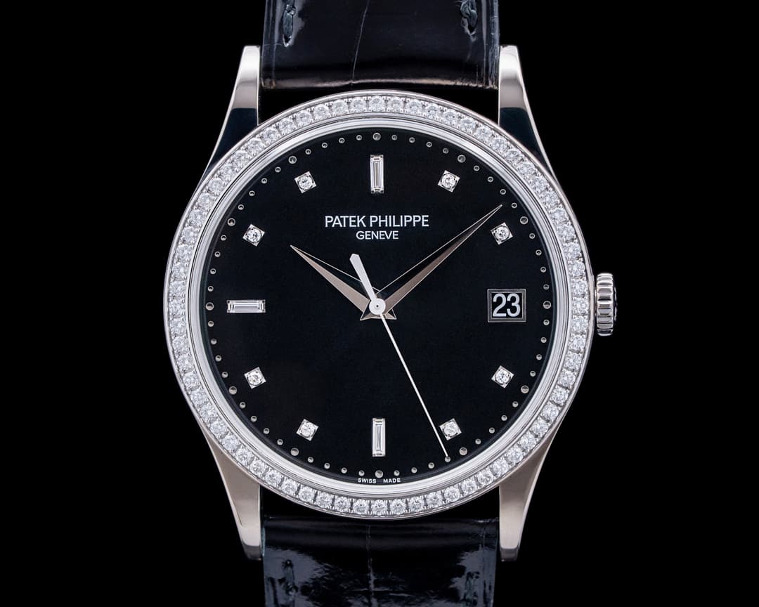 Image of Patek Philippe 5297G-001 Calatrava 18K White Gold Black Dial