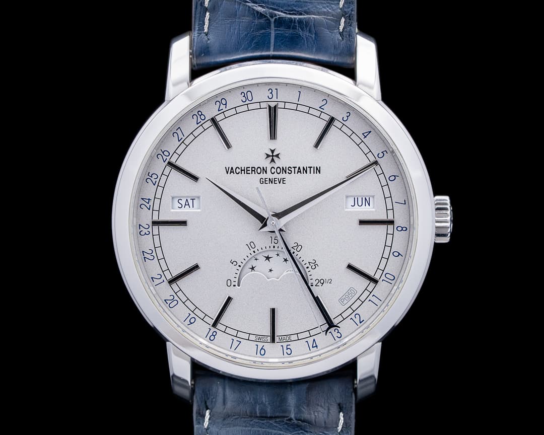 Image of Vacheron Constantin 4010T Traditionnelle Complete Calendar PT Silver Dial LIMITED